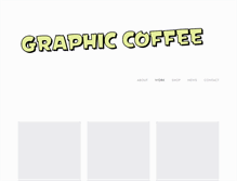 Tablet Screenshot of graphiccoffee.com